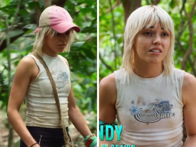 Model Candy on Australian Survivor.