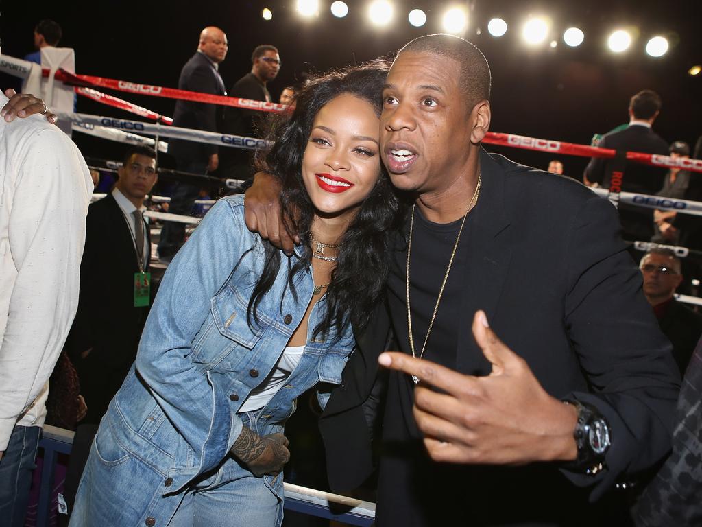 Jay-Z signed Rihanna the day he heard her sing, and made her a star. Picture: Getty Images