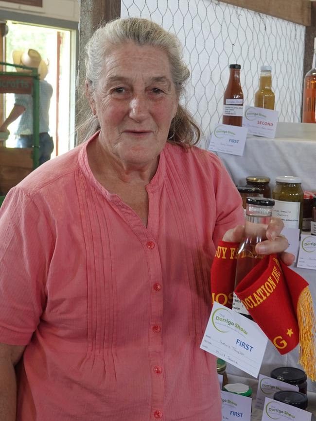 Barbara Carter at the Dorrigo Show, November 24, 2023. Picture: Chris Knight