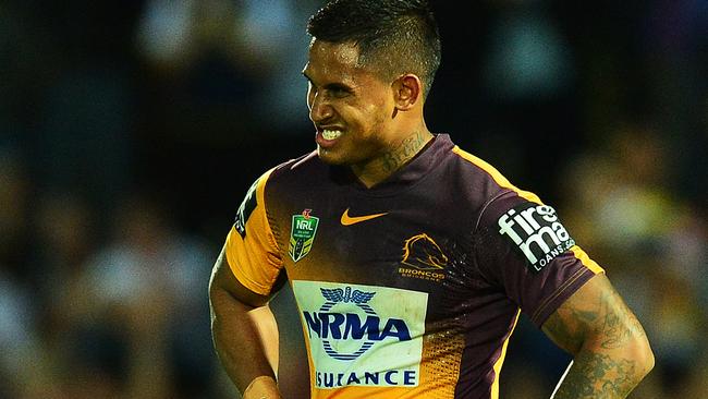 Ben Barba had an unhappy stint with the Broncos. Picture: Zak Simmonds