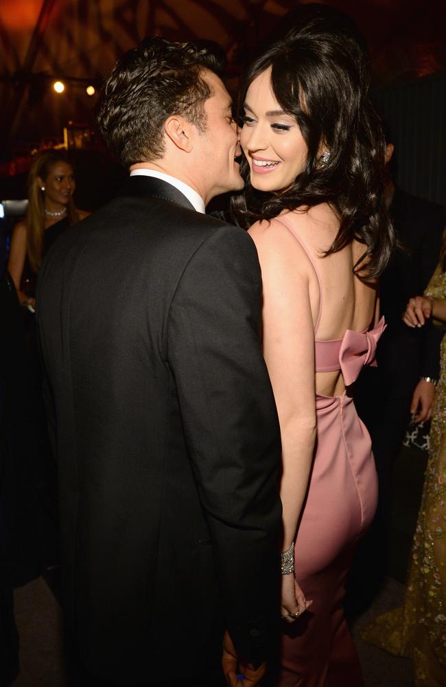 Mark Ruffalo and Katy Perry attend The Weinstein Company and Netflix Golden Globe Party, presented with DeLeon Tequila, Laura Mercier, Lindt Chocolate, Marie Claire and Hearts On Fire at The Beverly Hilton Hotel on January 10, 2016 in Beverly Hills, California. Picture: Kevin Mazur/Getty Images for The Weinstein Company