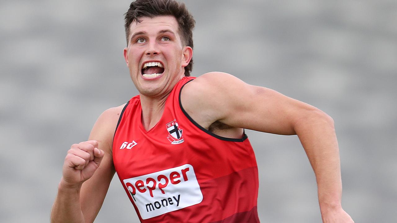 Can St Kilda ruckman Rowan Marshall improve again this season? Picture: Michael Klein