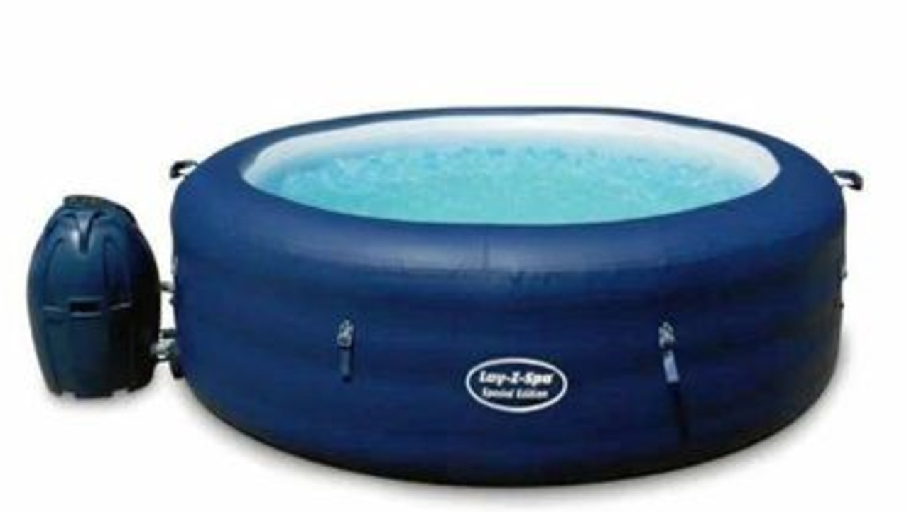 Aldi have added inflatable spas to its speciality items, just in time for the summer months.