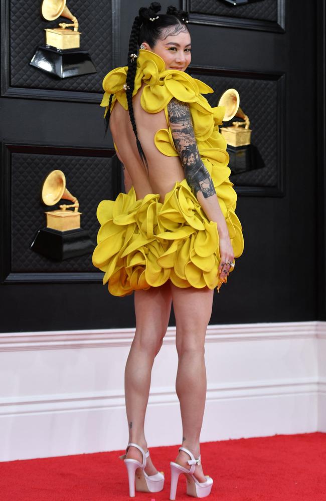 Mellow yellow! Michelle Zauner of US-Korean pop band Japanese Breakfast. Picture: AFP