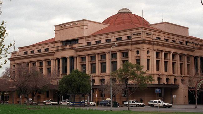 Sheriff’s officers work at the front doors of, and in the cells and court rooms of, the Sir Samuel Way Building and courts around the state.