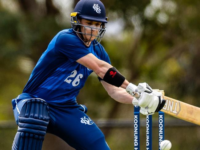 Koonung Heights Cricket Club player Andrew Chalkley