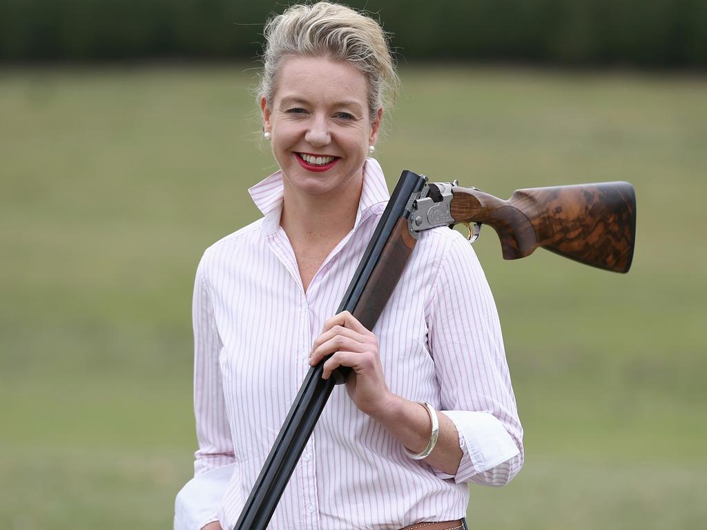 Ms McKenzie resigned in February after failing to declare membership of a gun club that received funding under the scheme. Picture: Alex Ellinghausen