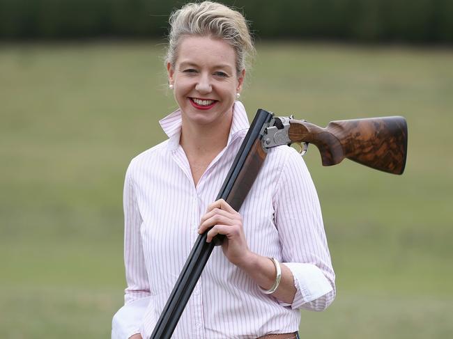 Ms McKenzie resigned in February after failing to declare membership of a gun club that received funding under the scheme. Picture: Alex Ellinghausen