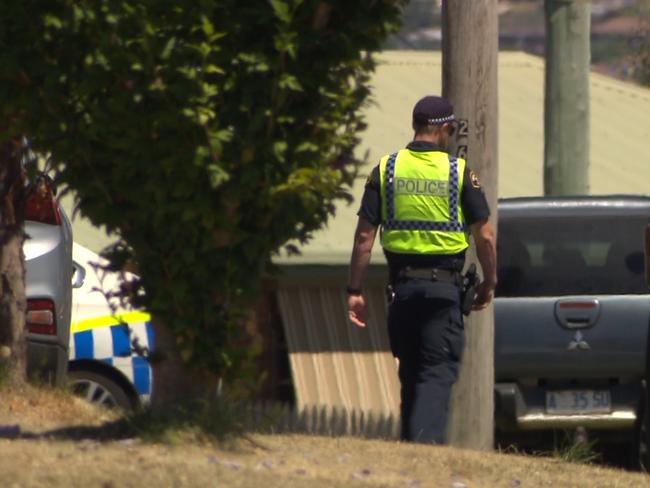 A four-year-old boy riding his bicycle was struck and killed by a garbage truck in January last year outside his home in Newnham, Launceston. Picture: Channel 7Tasmania