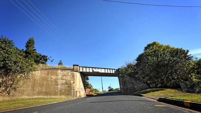 The bridge across Crescent Rd. Picture: Renee Albrecht