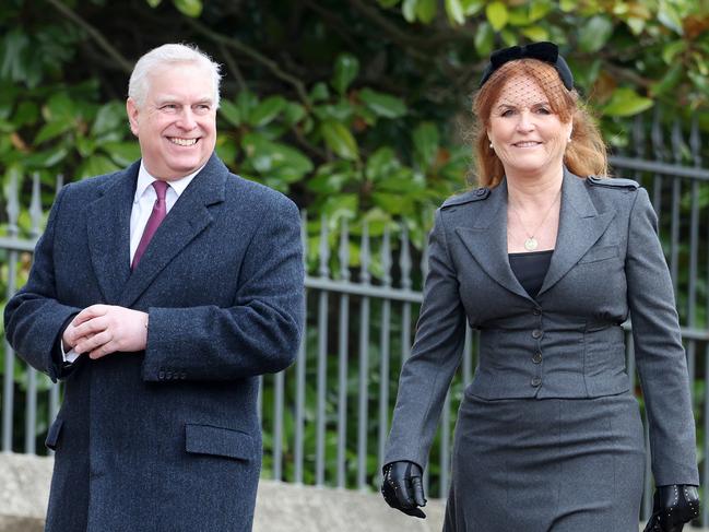 Prince Andrew with ex-wife Sarah Ferguson. Picture: Chris Jackson/Getty Images