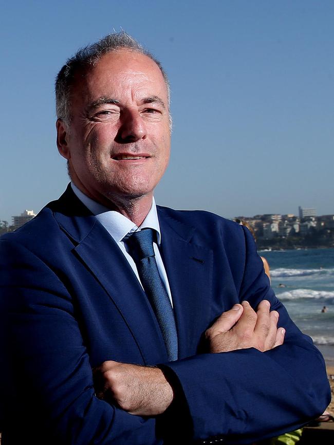 Warringah Rats president Phil Parsons and Manly Marlins president David Begg. Both are upset at lack of funding from the ARU ahead of the Shute Shield season. Pictured in Manly.