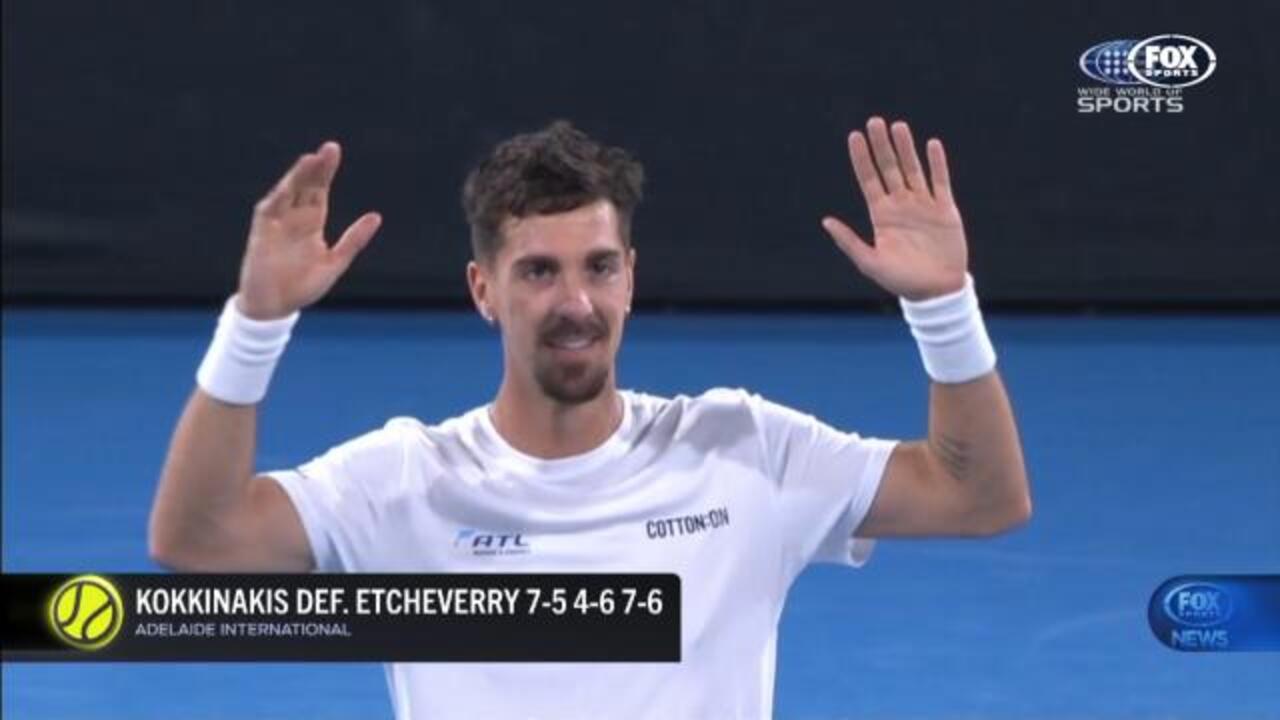 Kokkinakis thrives as Jones falls short