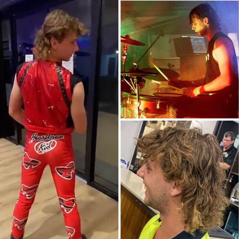 Rockhampton's up and coming drummer, Rhett Hack has claimed the title of Central Queensland's Mightiest Mullet for 2024.