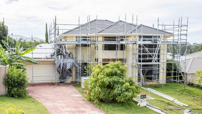 Kerbside collection was offered temporarily to residents impacted by last October’s freak hailstorms. Picture: Richard Walker