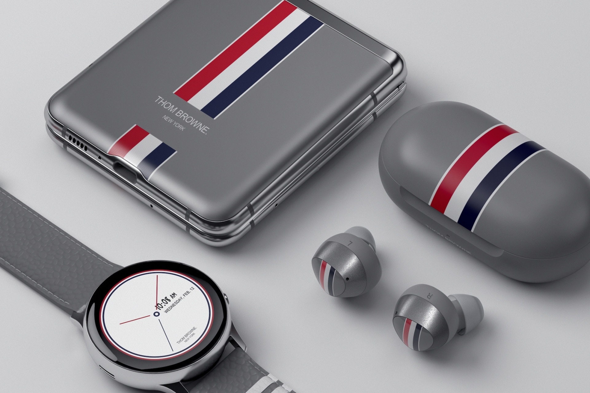 Galaxy Z Flip 3 Louis Vuitton & Thom Browne Edition 