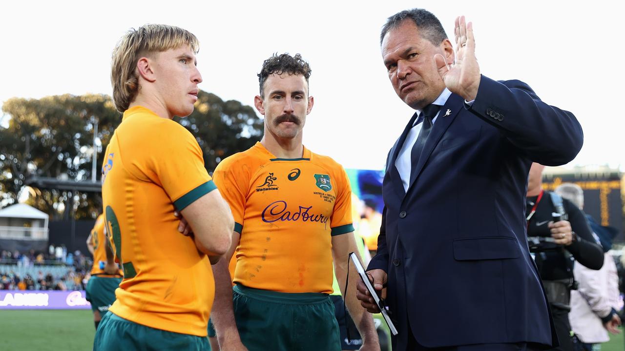 Dave Rennie has brought in Jake Gordon for Tate McDermott in the only change to the Wallabies’ 23-man squad. Photo: Getty Images