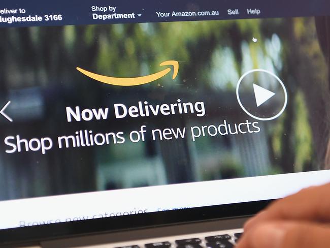 DANDENONG, AUSTRALIA - DECEMBER 05:  The Amazon website is seen on December 5, 2017 in Dandenong, Australia. Amazon has ended months of speculation by launching its local website overnight. The online retail giant has started taking orders and shipping products from its 'fulfilment centre' in Dandenong South, offering massive discounts on millions of items across more than 20 categories including electronics, toys, clothing, beauty and accessories.  (Photo by Quinn Rooney/Getty Images)