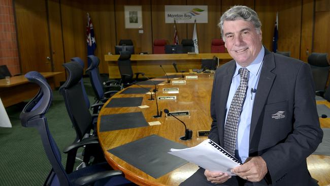 Moreton Bay Regional Council Mayor Allan Sutherland. Picture: Bradley Cooper.