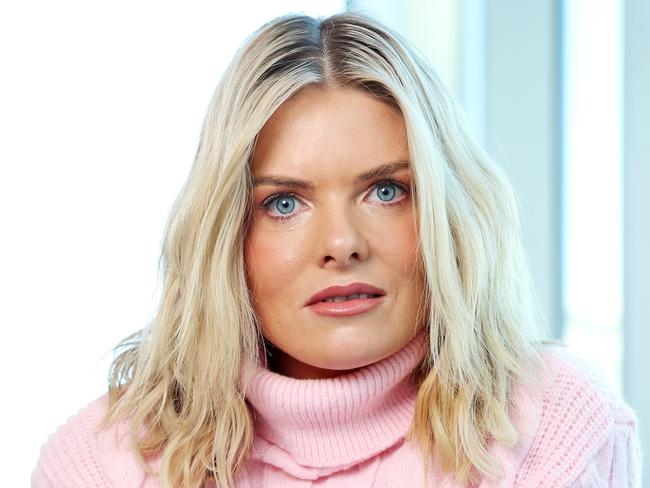 WEEKEND TELEGRAPH. JULY 18, 2024.Pictured at the Today FM offices in Sydney today is Erin Molan, for a story on Domestic Violence. Picture: Tim Hunter.