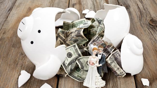 In 2018, the average price couples spent on a wedding venue was $21,250, a survey found. Picture: File.