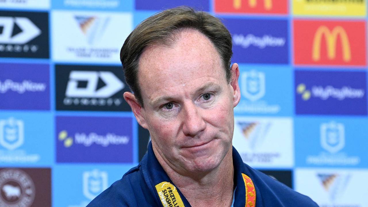 NRL 2023: Gold Coast Titans coach Justin Holbrook denies he’s under pressure despite string of losses