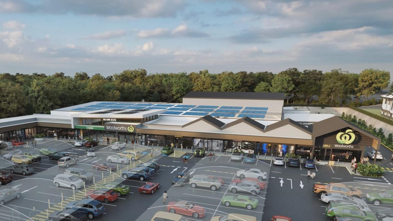 Design concepts for the new Woolworths proposed for Cooroy. Picture: Woolworths