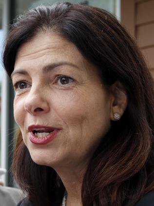 Republican US Senator Kelly Ayotte plans to write Mike Pence’s name on her ballot sheet. Picture: AP