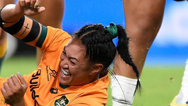 What a debut! Mum’s amazing rugby feat with Wallaroos