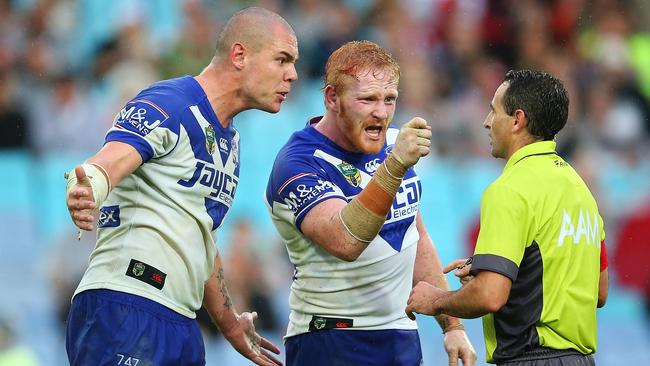 James Graham was given four weeks for this incident. Picture: Brendon Thorne/Getty