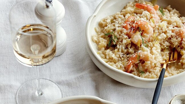 Prawn and fennel risotto. Picture: Guy Bailey