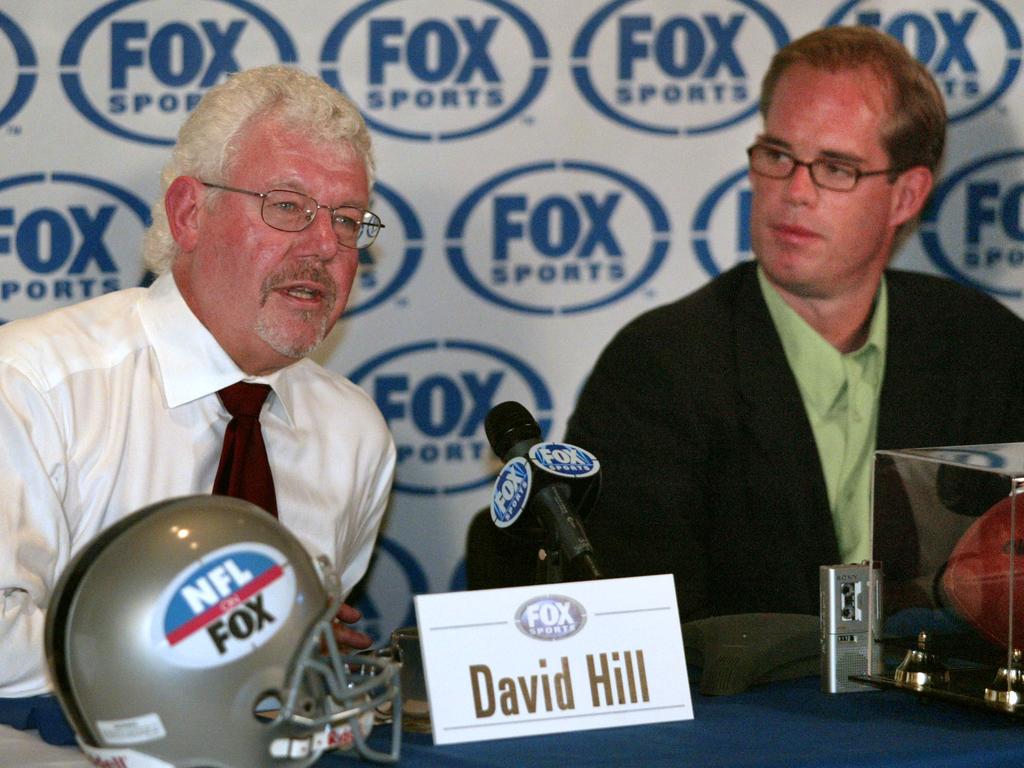 Then chairman and CEO of Fox Sports Television, David Hill, in the week before Fox Sports broadcast the Super Bowl XXXVI. Picture: Scott Gries/ImageDirect