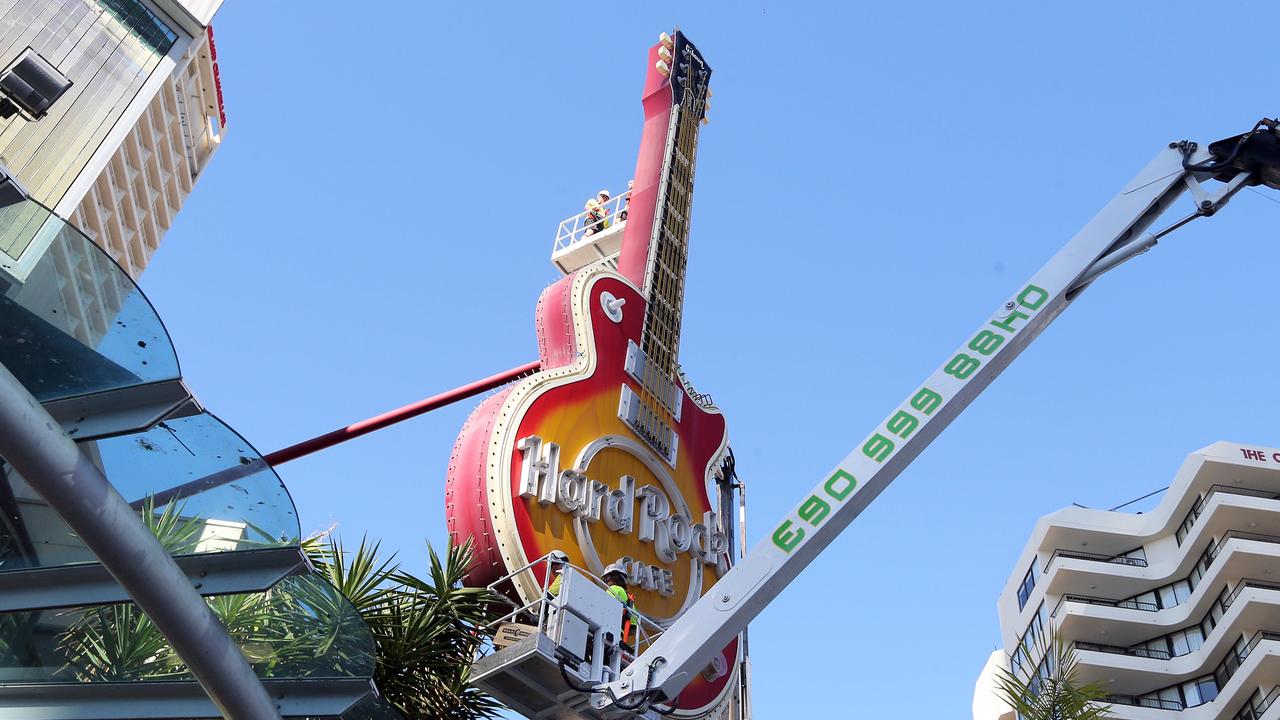 Hard Rock Cafe Surfers Paradise: Giant guitar's fate revealed 