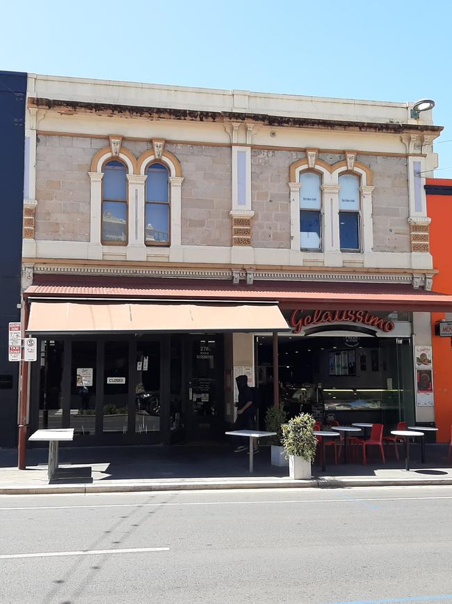 Dennis Sims owns several Rundle Street properties including the home of Gelatissimo and Rundle Spices. Picture: Giuseppe Tauriello