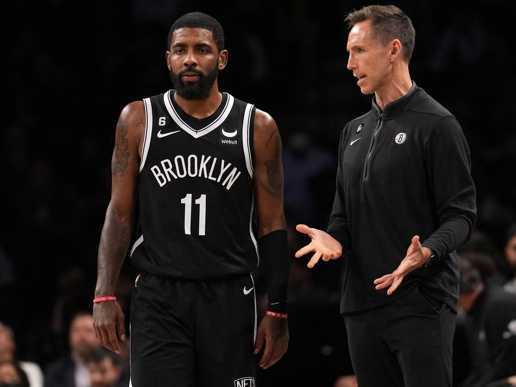 NBA 2022 Brooklyn Nets Sack Steve Nash Jason Gay On Kevin Durant   402fb640d346343f6451d8fa2f7be600