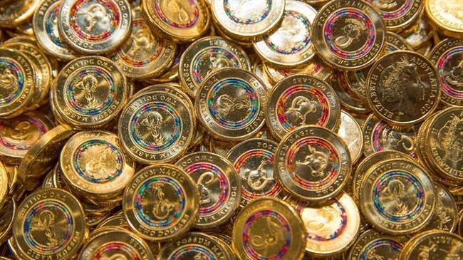 HRE: Photo Caption: The limited edition Possum Magic $2 coins released today at Woolworths stores across the country (PICTURE: SUPPLIED)