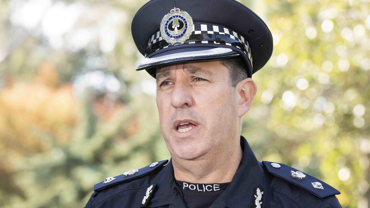 SA Police Traffic Services Branch Superintendent Darren Fielke. Picture: NCA NewsWire/Brenton Edwards