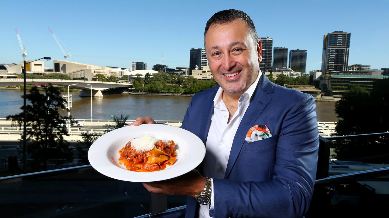 John Gambaro at his restaurant Persone in the Brisbane CBD, which will be participating in the inaugural Dine BNE City campaign. Picture: David Clark