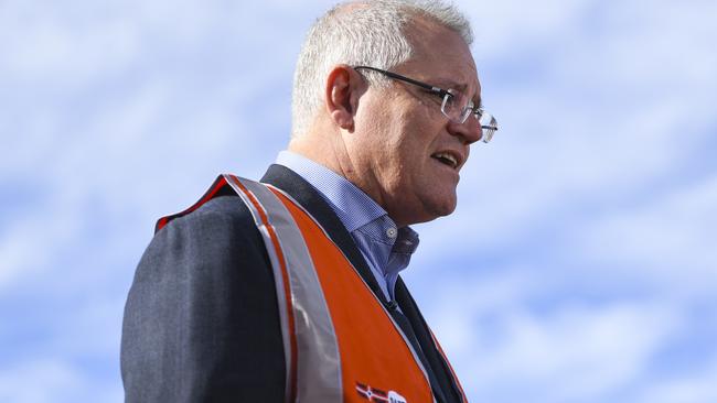 Morrison has his work cut out for him in bringing Australia back from the pain of COVID-19. Picture: AAP/Lukas Coch