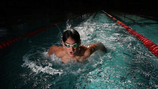 Kody Szabo has claimed five Windsor Swimming Club records.