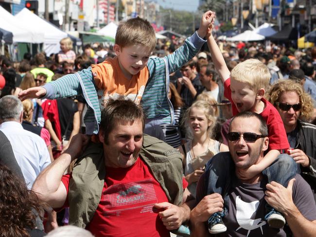 The Sydney Road Street Party is one of the big events on the calendar.