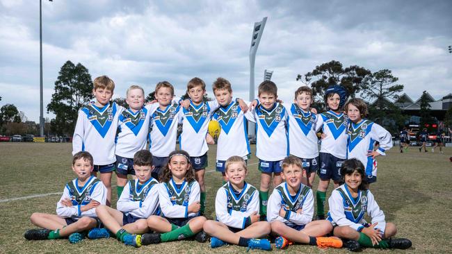 St Mary’s Davie under-9 football team. Picture: Brad Fleet