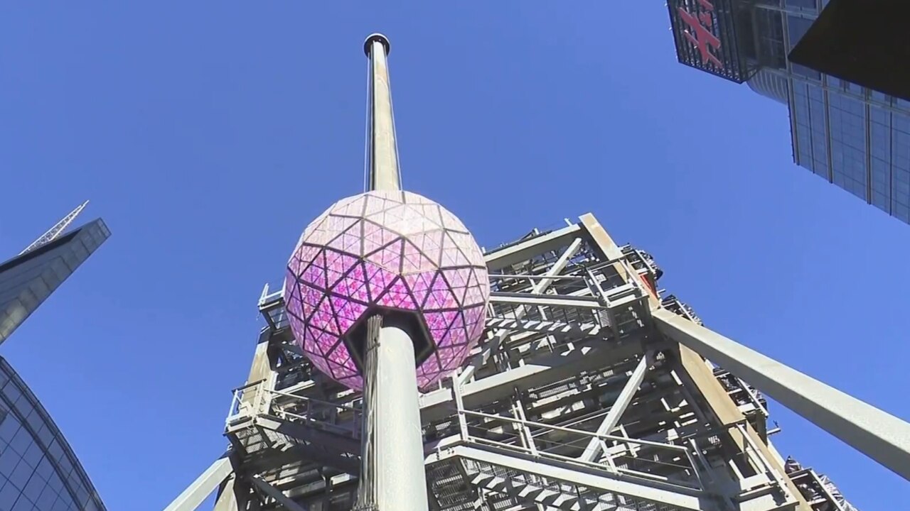 New York ball drop to ring in 2023 Sky News Australia