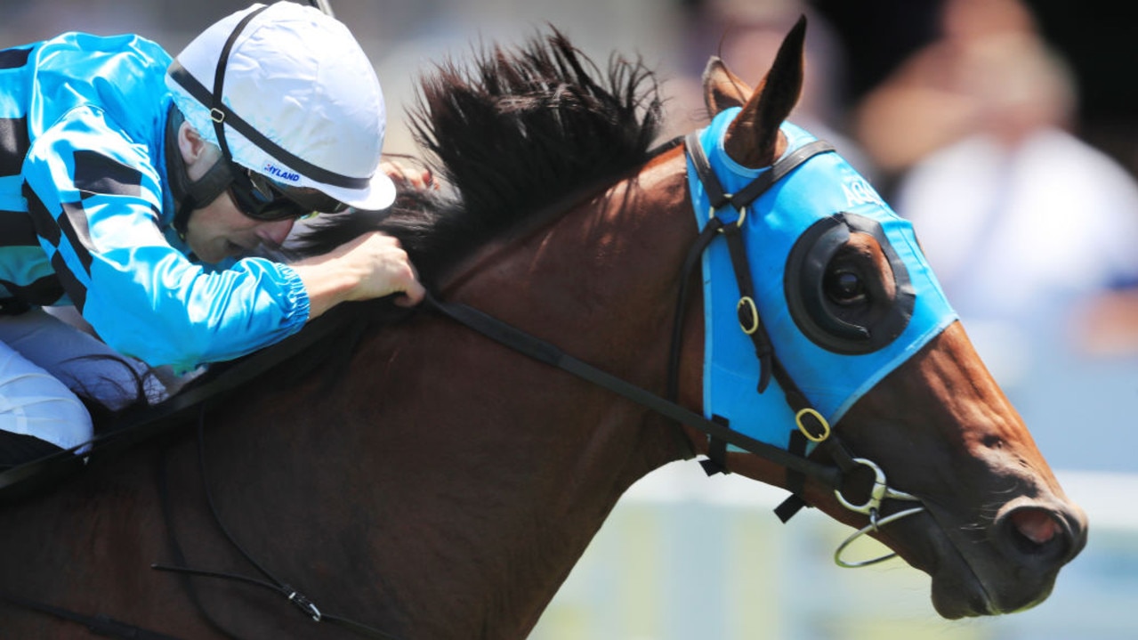 SYDNEY, AUSTRALIA - FEBRUARY 01: Tom Marquand on Prague wins race 2 the Iron Jack Canonbury Stakes during Sydney Racing at Royal Randwick Racecourse on February 01, 2020 in Sydney, Australia. (Photo by Mark Evans/Getty Images)