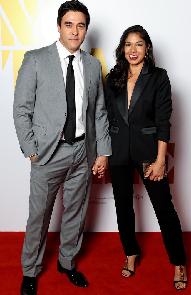 James Stewart and Sarah Roberts. Picture: Brendon Thorne/Getty Images.