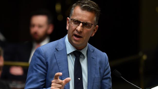 Andrew Constance branded Michael Daley’s plan “silly and stupid”. Picture: AAP Image/Joel Carrett