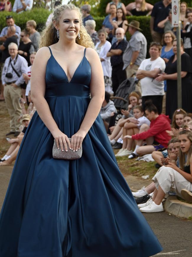 Highfields State Secondary college formal at Highfields Cultural Centre.. Elly Irwin.