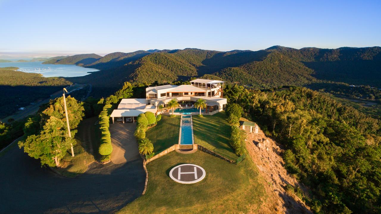 Ray White Whitsunday sold Chesapeake Whitsunday, a three-storey house perched on a mountain 300 metres above Airlie Beach, to Alan Thomas Galloway, owner of the world-renowned Alabar horse breeding stud in Victoria. Picture: Supplied