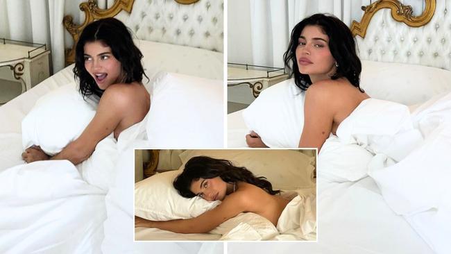 Kylie Jenner's naked photoshoot for Elle Magazine.