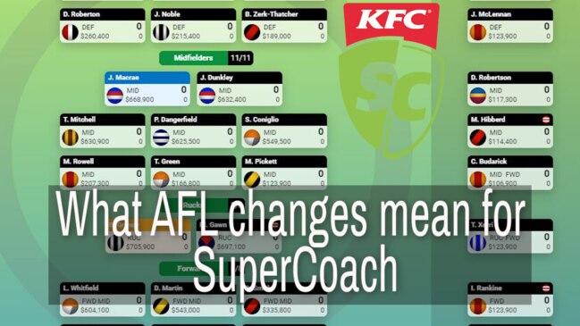 What AFL changes mean for SuperCoach